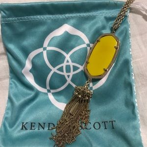 Long Gold/Yellow Kendra Scott Necklace